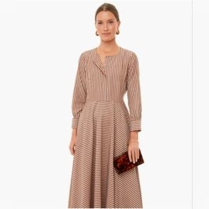 Tuckernuck Mocha Stripe Mila Dress